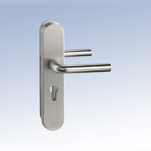 M&C-19 sloten Standaard veiligheidsbeslag afgerond nikkel