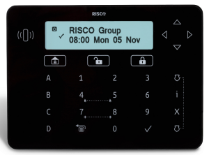 Elegant keypad zwart