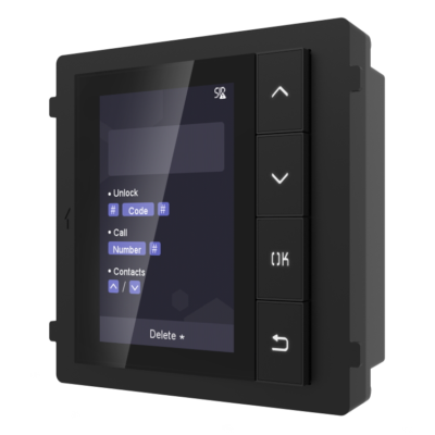 Touchscreer intercom module