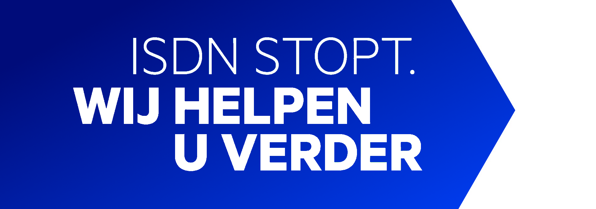ISDN stopt per 31 december 2021